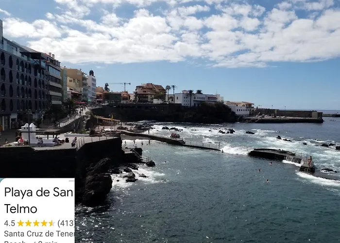 Appartement Designer 1 Bedroom White Tree 2 Minutes To The In The Center, Puerto De La Cruz, Tenerife