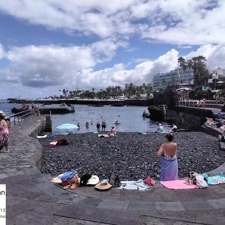 아파트 Designer 1 Bedroom White Tree 2 Minutes To The In The Center, Puerto De La Cruz, Tenerife *