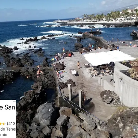 아파트 Designer 1 Bedroom White Tree 2 Minutes To The In The Center, Puerto De La Cruz, Tenerife 푸에르토 드 라 크루즈