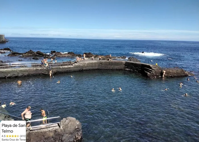 Appartamento Designer 1 Bedroom White Tree 2 Minutes To The In The Center, Puerto De La Cruz, Tenerife *